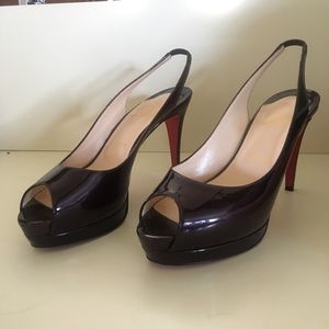 CHRISTIAN LOUBOUTIN patent leather heels